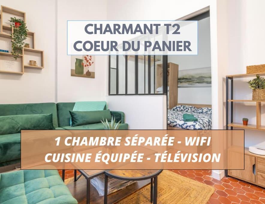 Charmant T2 Au Coeur Du Panier Marsella Exterior foto